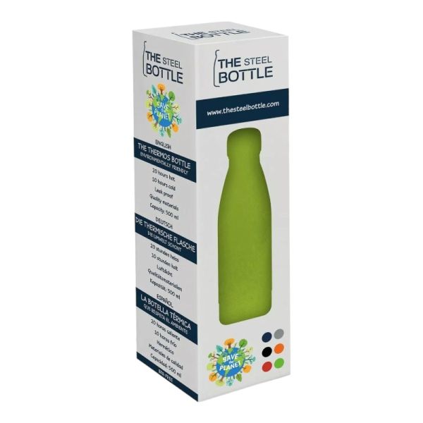 Stainless Steel Green Thermos